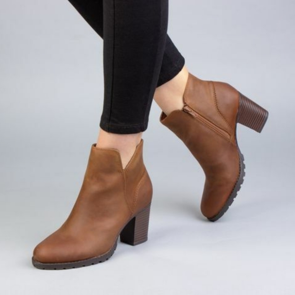 Brown Ankle Boots